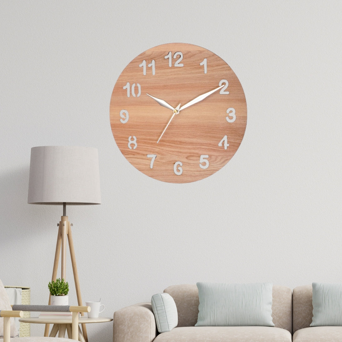 Wooden Antique Wall Clock Wrl 1002
