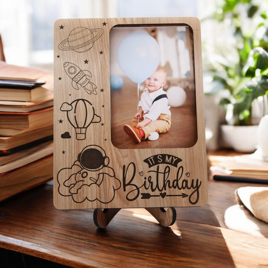 Happy Birthday Wooden Photo Frame FB-7914