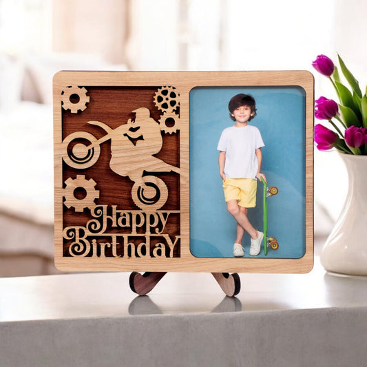 Happy Birthday Wooden Photo Frame FB-7904